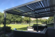 Terrassenüberdachung mit Solar