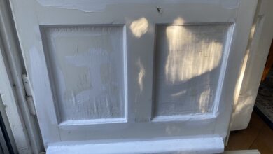 Wie streiche ich Holzfenster